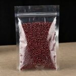 Clear Flat Bottom Zipper Bag